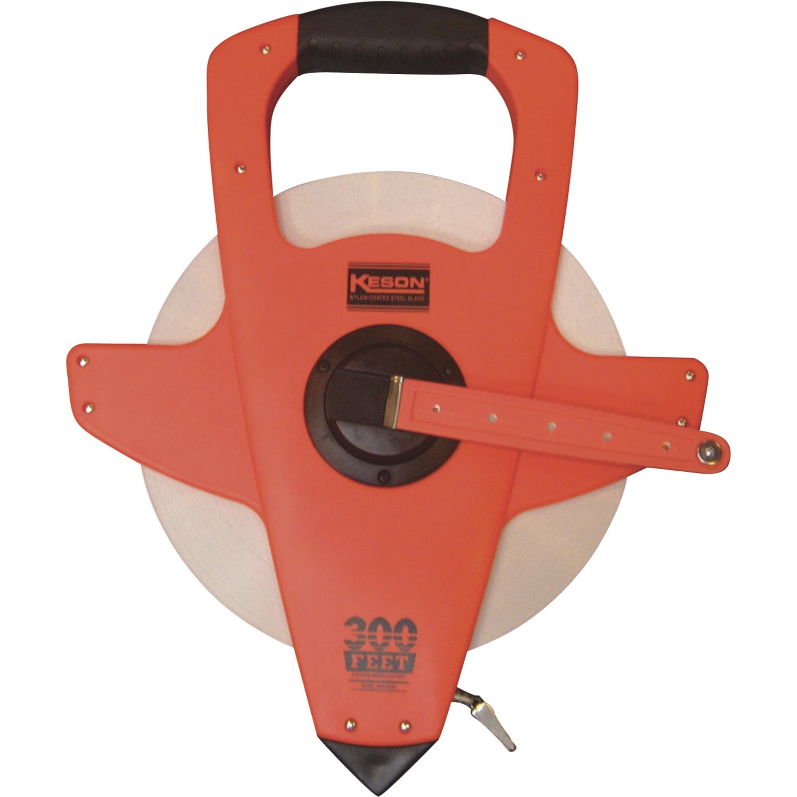 Keson NRS18300 Nylon-Reinforced Steel Blade Tape Measure Speed Rewind