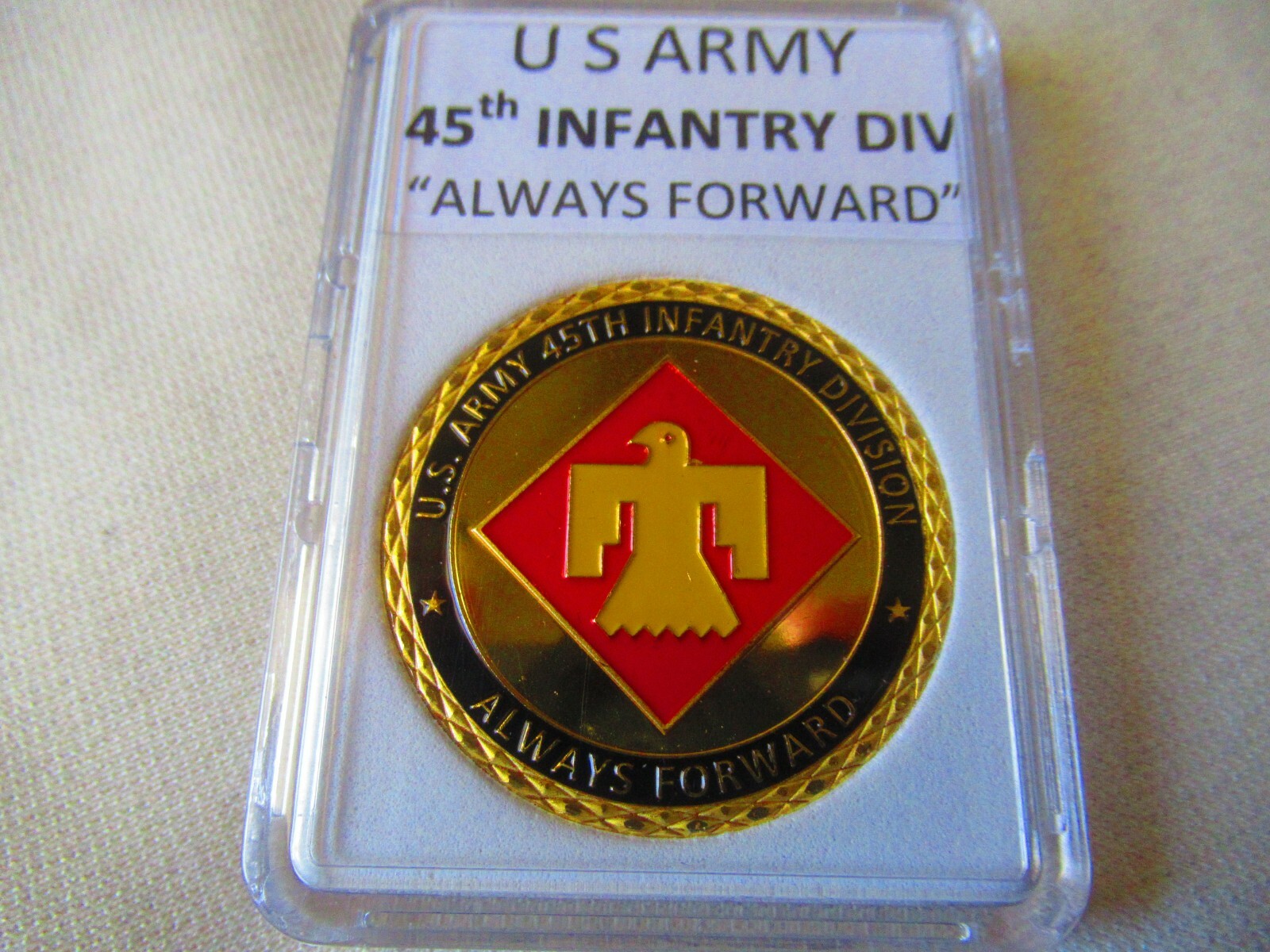 US ARMY 45th INFANTRY DIVISION Challenge Coin