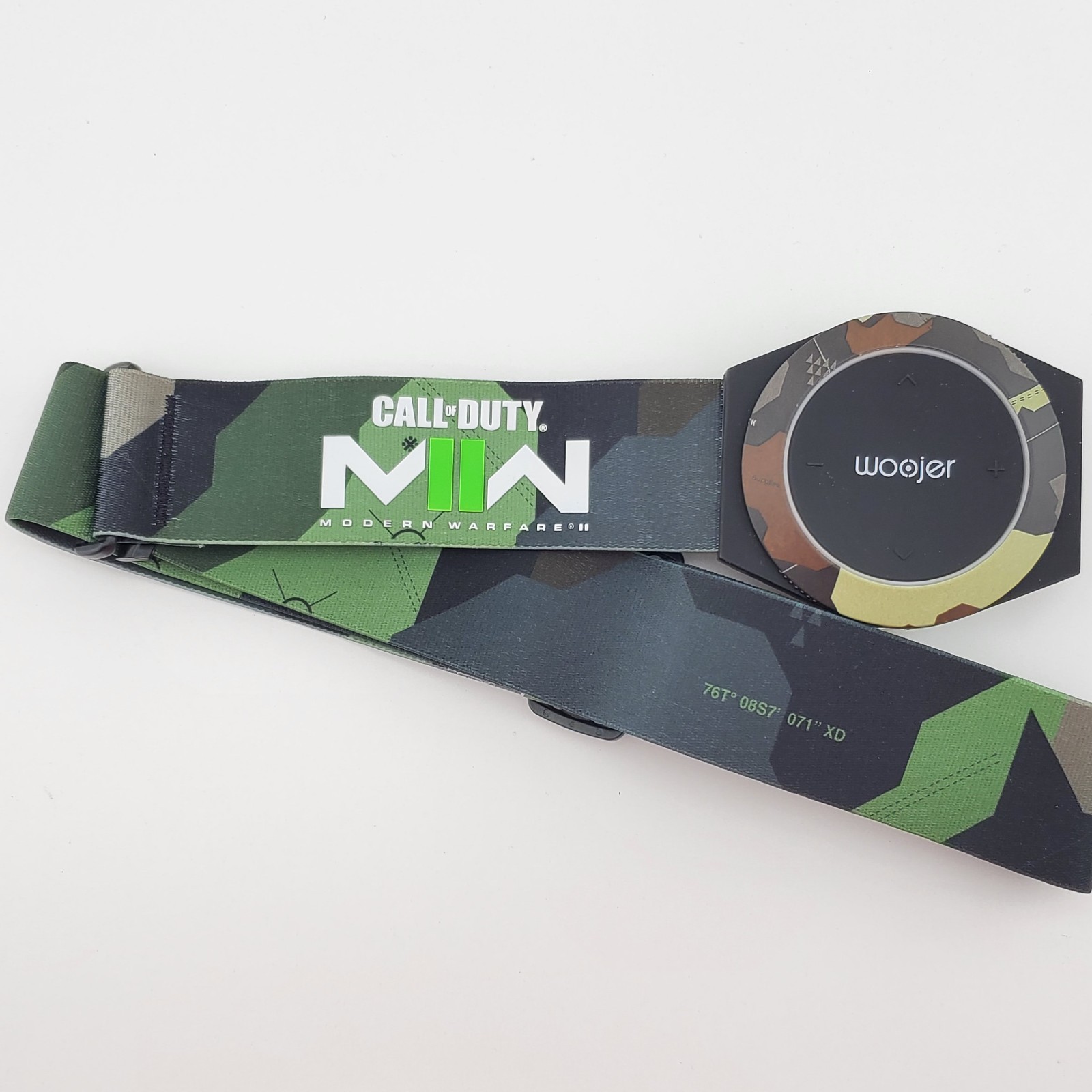 Woojer Haptic Strap 3  For VR  Call Of Duty Green Camouflage MWII Edition