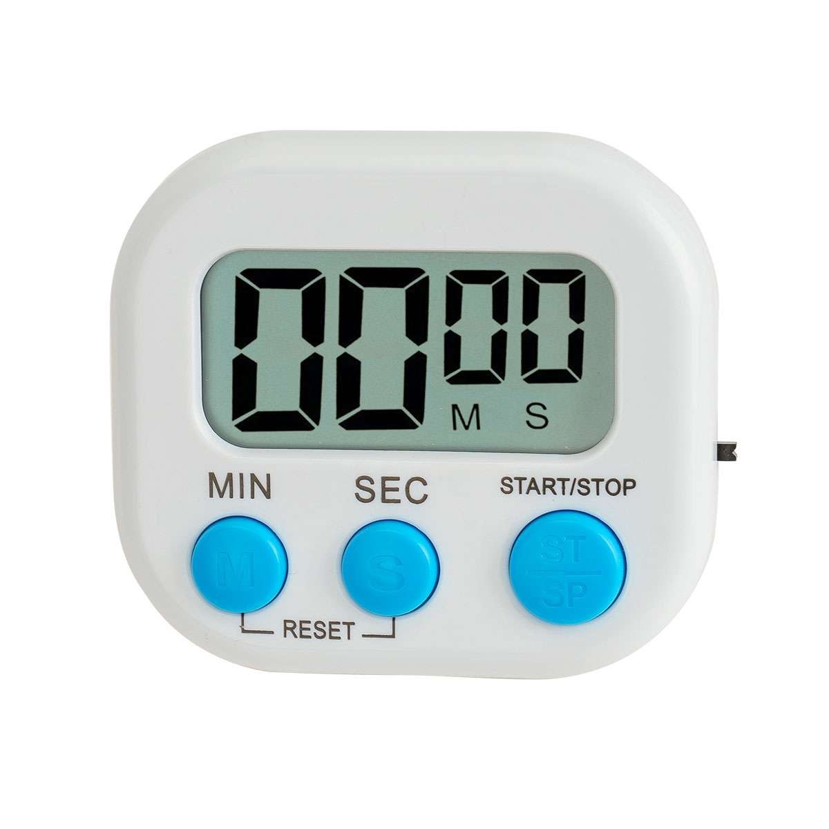 4X Kitchen Timer Magnetic LCD Digital Countdown Stopwatch With Stand Alarm Clock