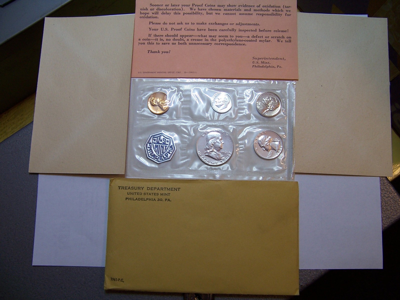 1961 Proof Set