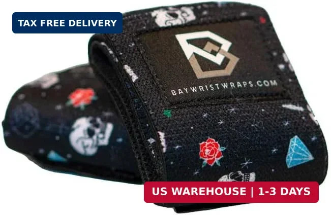 Weightlifting Workout Wrist Brace - Adjustable, One Size Fits All - Comfort Wris