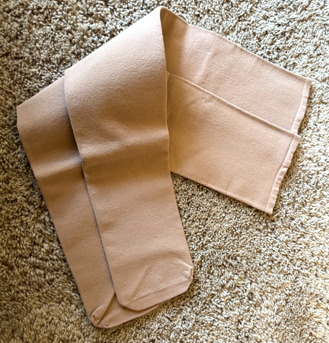 Jobst FarrowWrap Compression Socks Closed Toe Tan Large NEW
