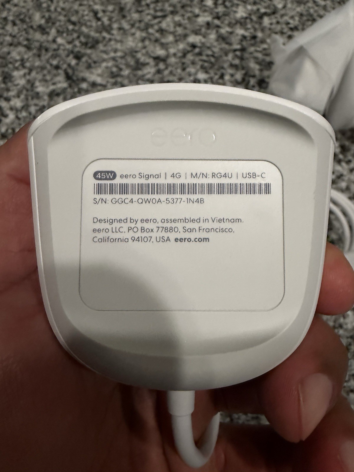 Eero Signal 4g LTE Cellular Backup unbreakable WiFi Frontier/ Verizon