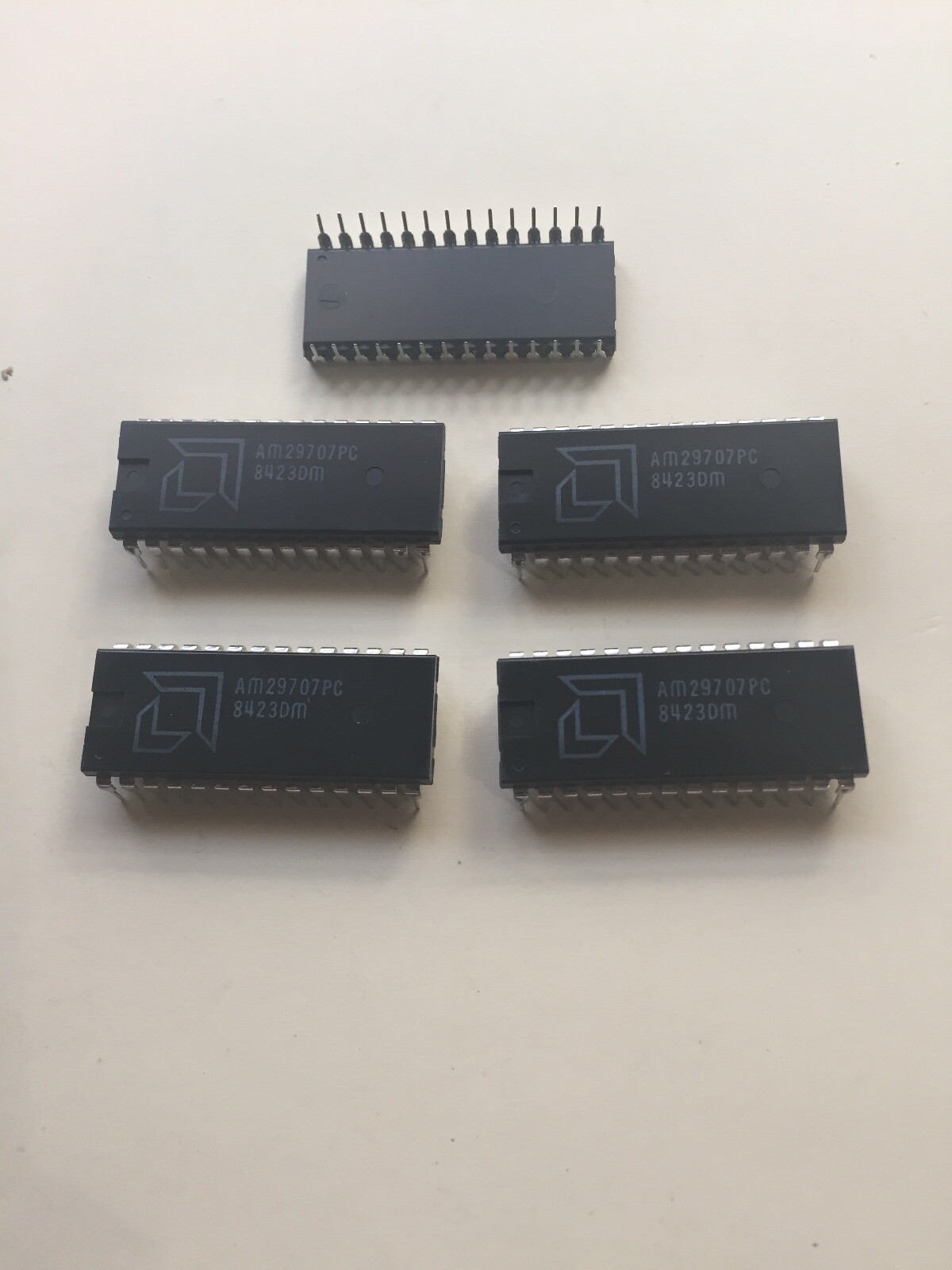 Lot of 5 Advanced Micro Devices AM29707PC Integrates Circuits 28 Tps