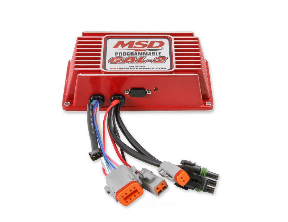 MSD Ignition 6530 Programmable 6AL-2 Digital Ignition Box with Multi-Spark