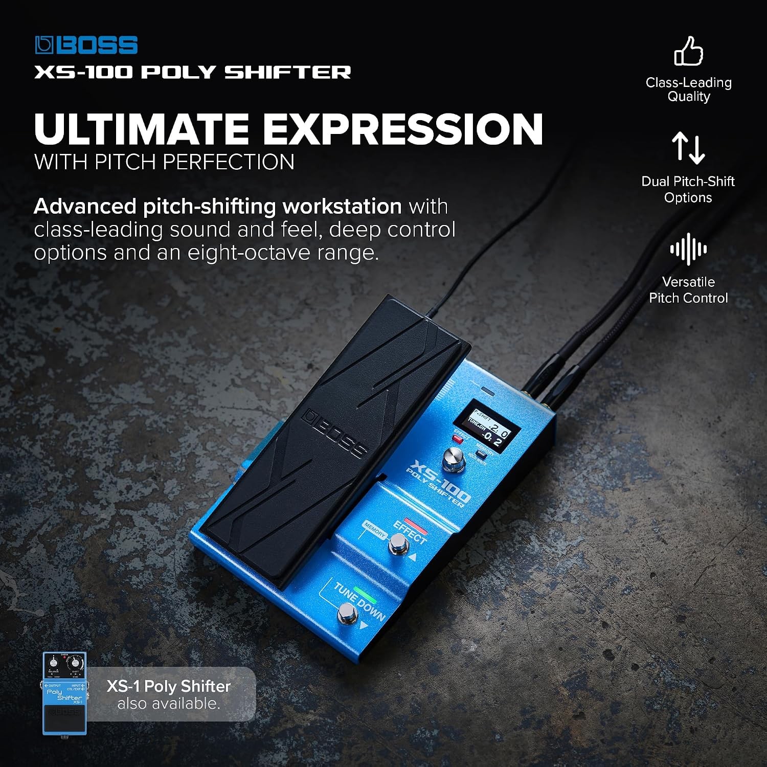 XS-100 Poly Shifter Advanced Pitch Shifting Workstation