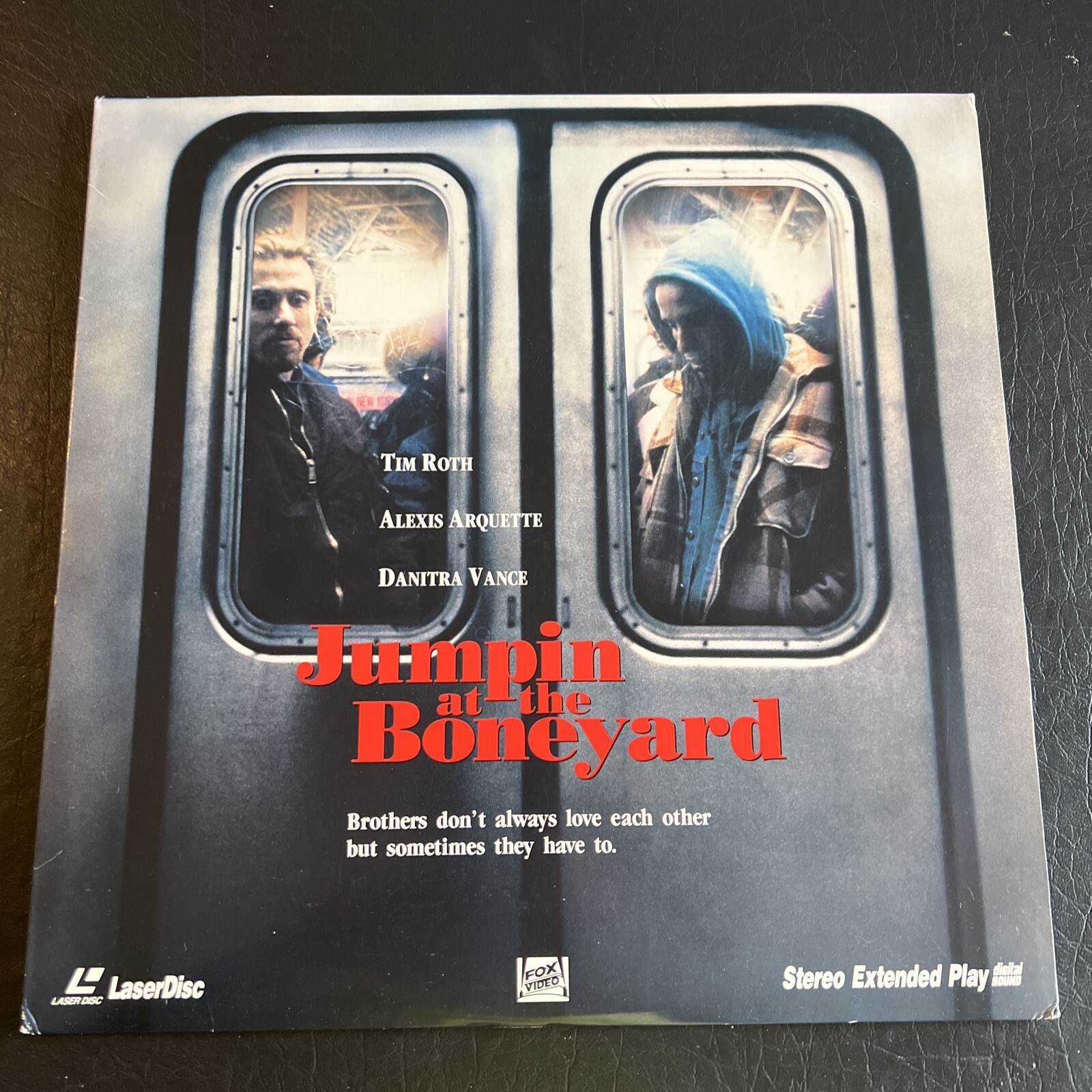 Jumpin at the Boneyard - LASERDISC - Very Good - Tim Roth / 1991 Drama