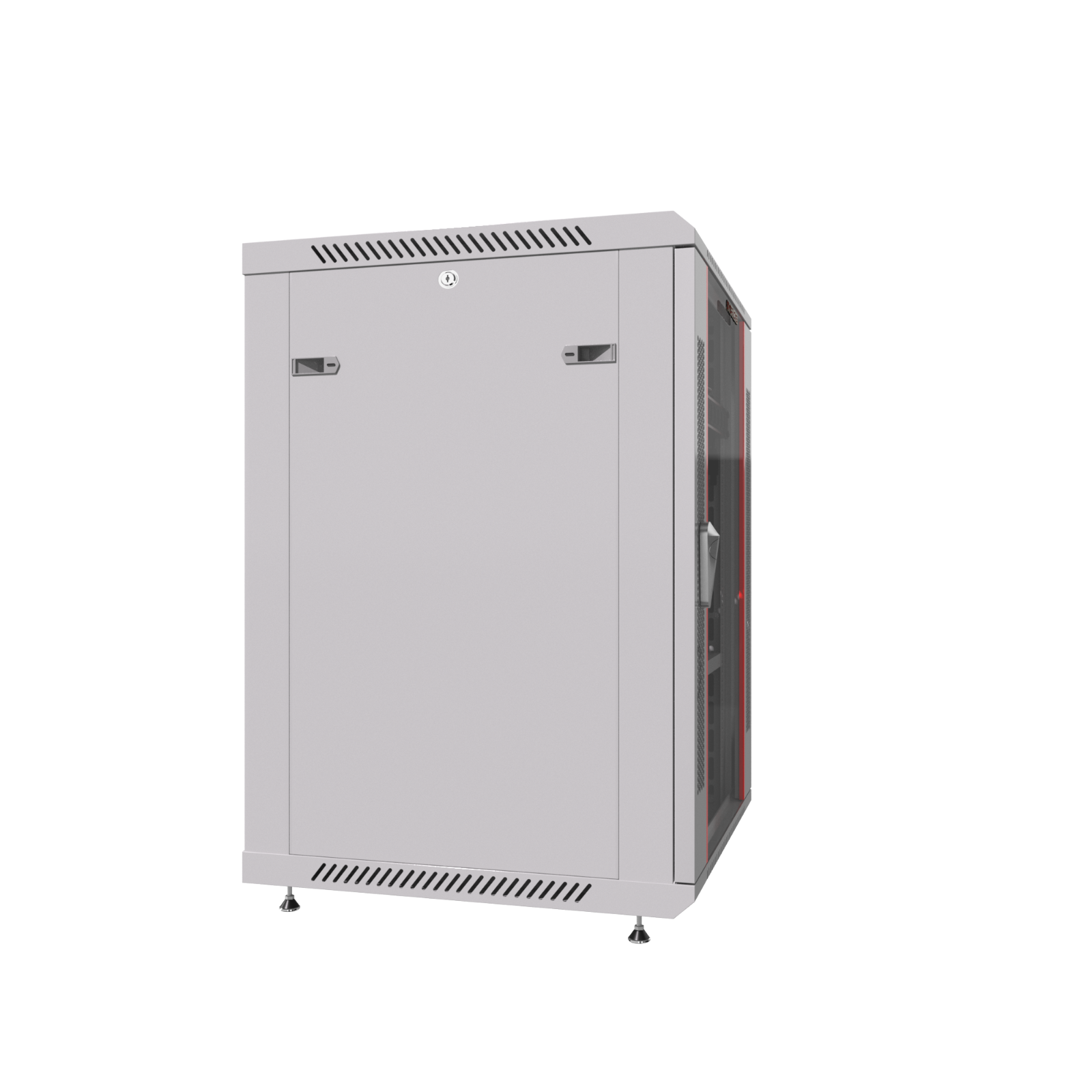 15U Wall Mount Server Rack Data Enclosure Network Cabinet GRAY IT 24" Depth