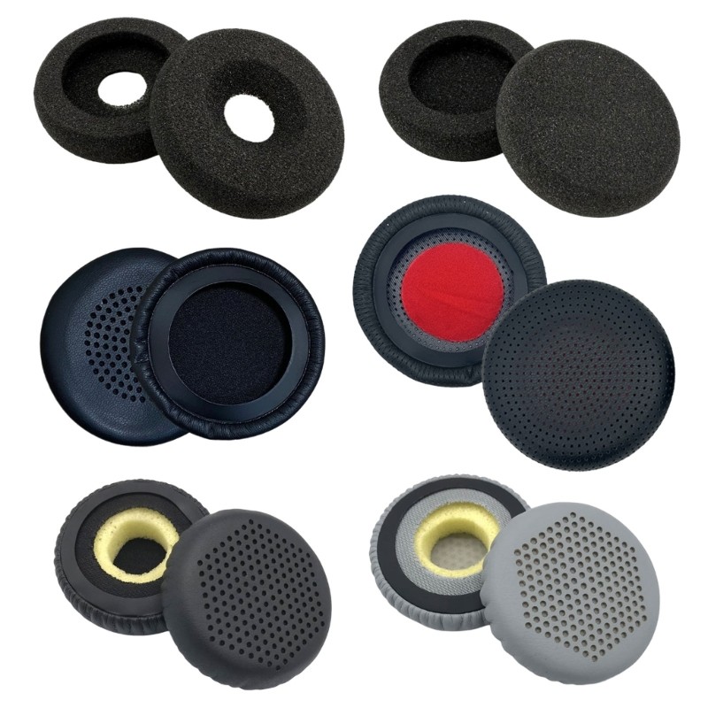 Sponge Headphone Ear Pads Sweatproof for C225 C3225T C3200 Spare Earmuffs 2Pcs
