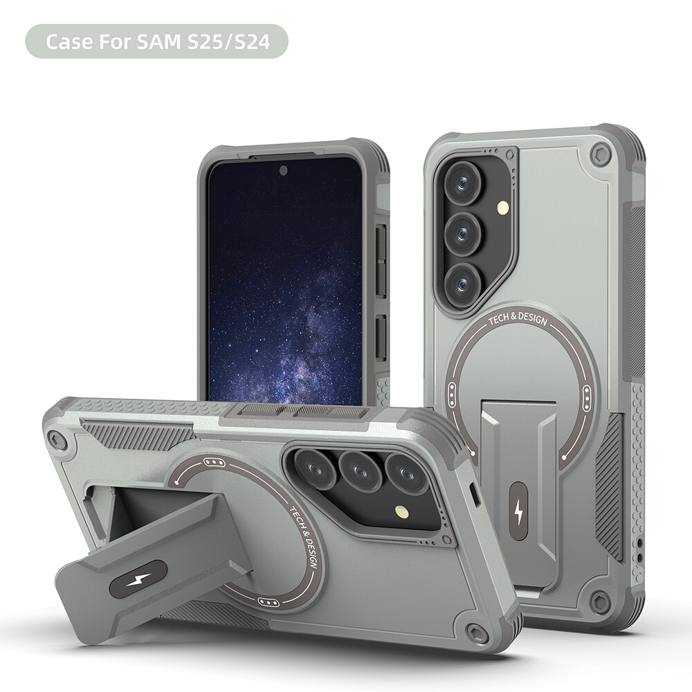Magnetic Ring Stand Rugged Case For Samsung Galaxy A16 5G/A25/A35/S26 Ultra/S24