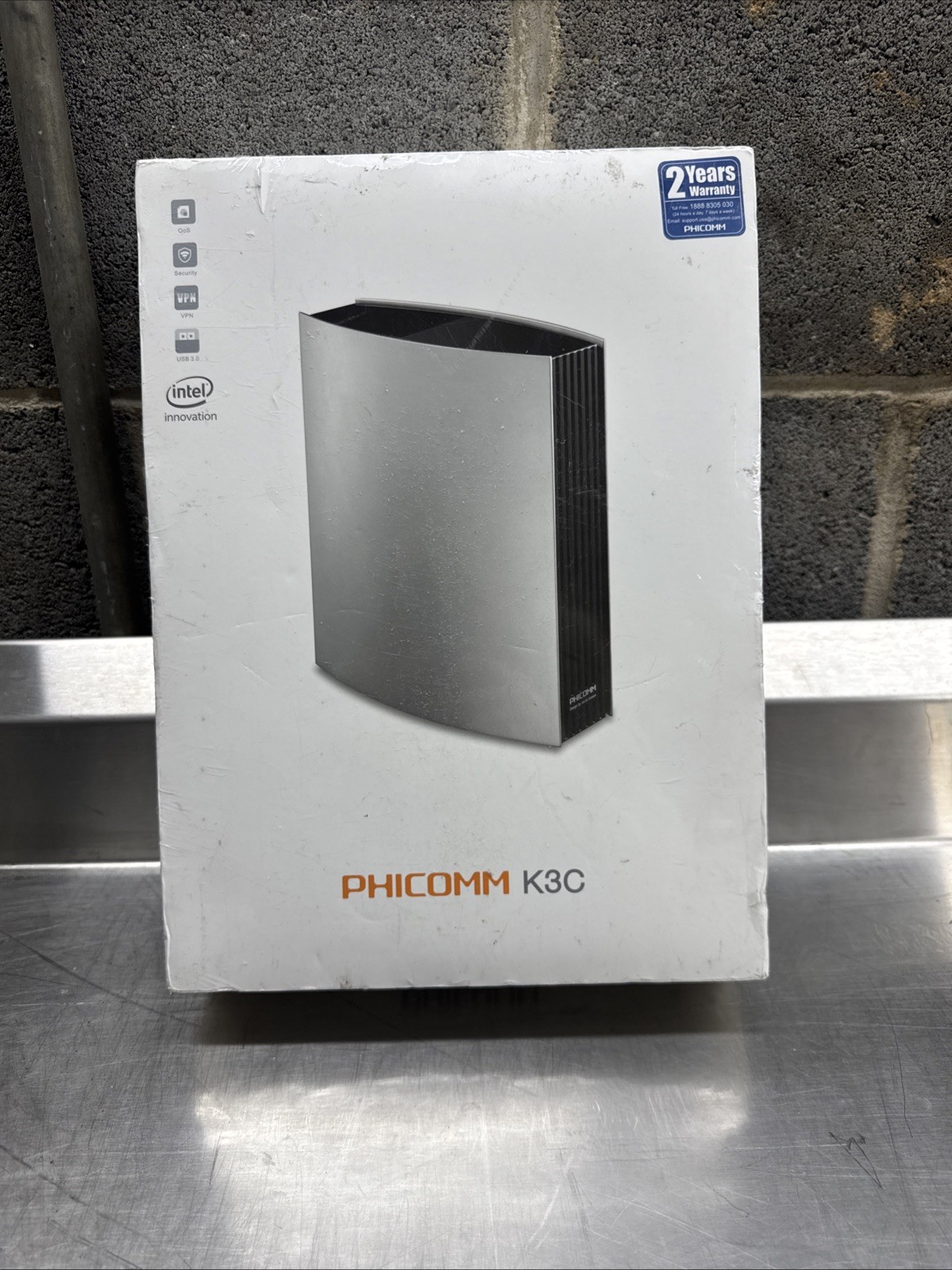PHICOMM K3C AC 1900 MU-MIMO Dual Band Wi-Fi Gigabit Router Powered by Intel