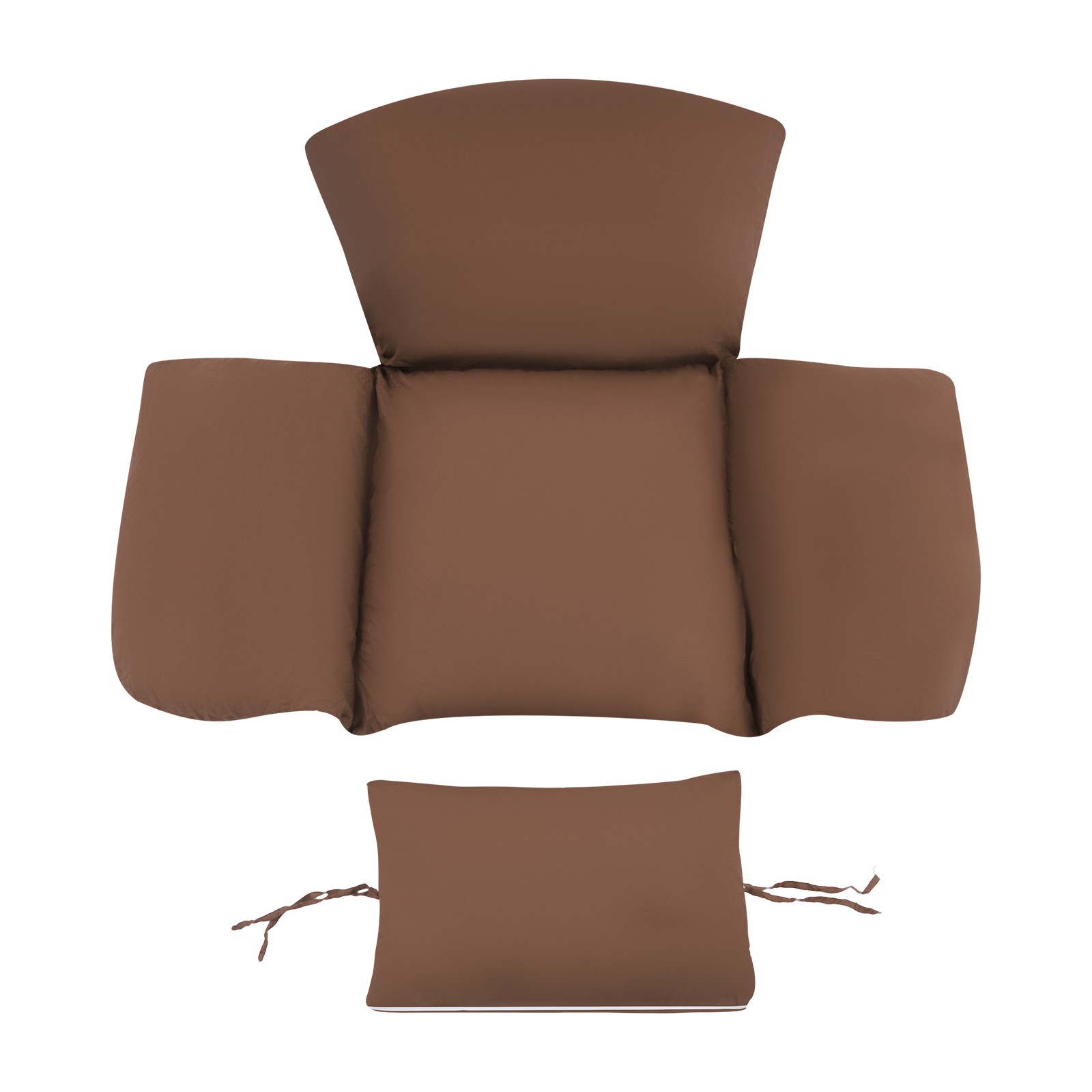 Ergonomic Egg Chair Cushion with Detachable Headrest for Ultimate Comfort