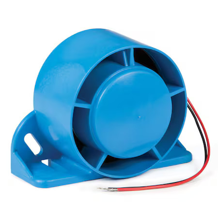 Grote 73080 Back Up Alarm, 87 To 112Db, Blue, 4 In. H