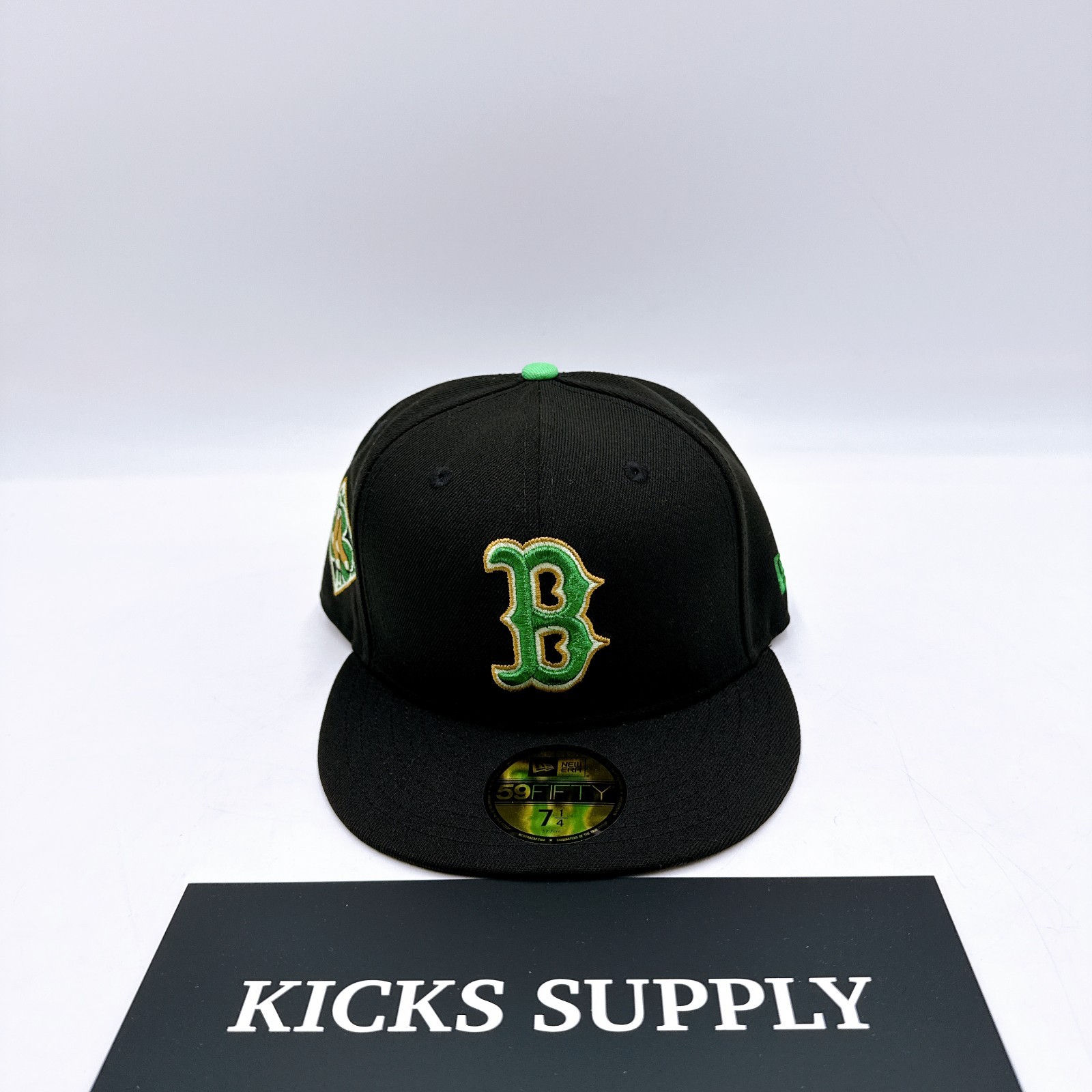New Era 59FIFTY MLB St. Patrick's Day Boston Red Sox Black 14865042 Unisex