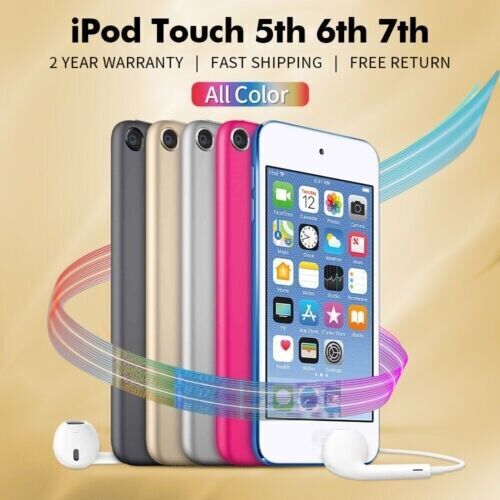 Brand New Apple iPod Touch 6th 7th gen 32/64/128GB All Colors Sealed Box lot✅