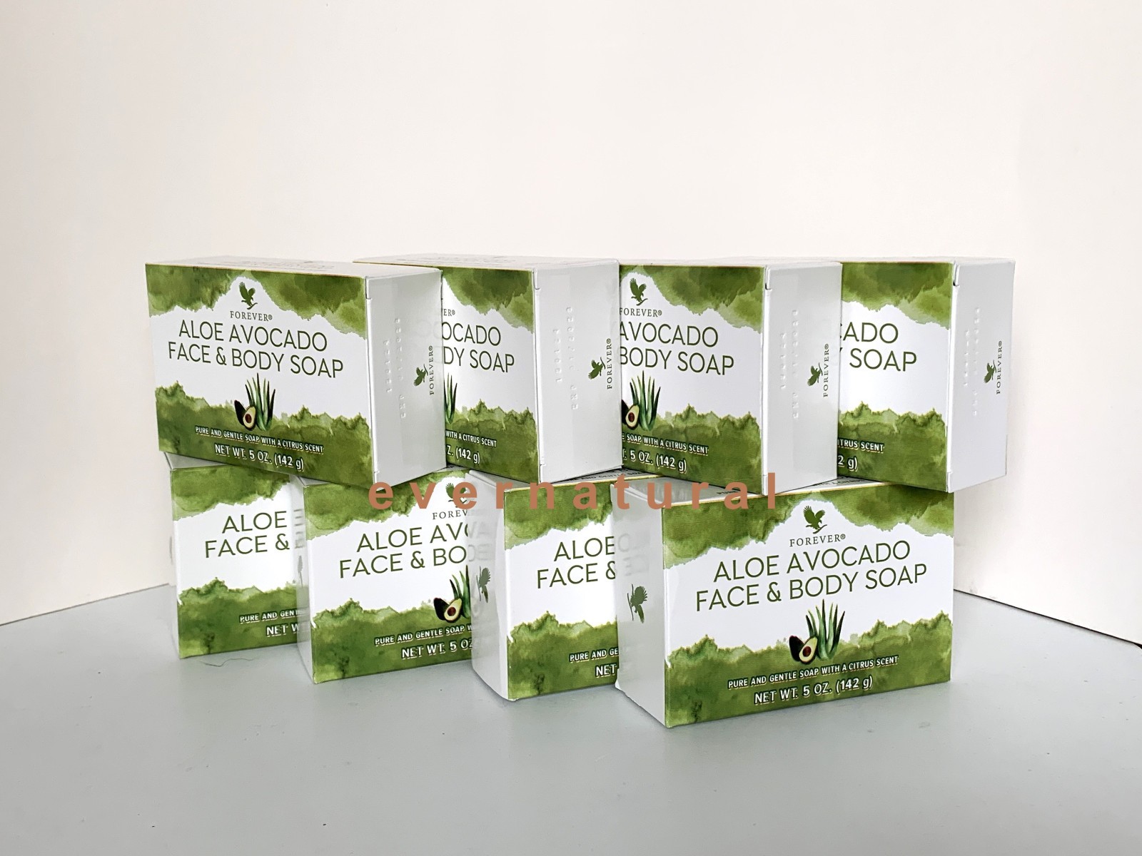 8 bars of Avocado Face & Body Soap (5 oz ea. bar) by Forever Living ($6.50 each)