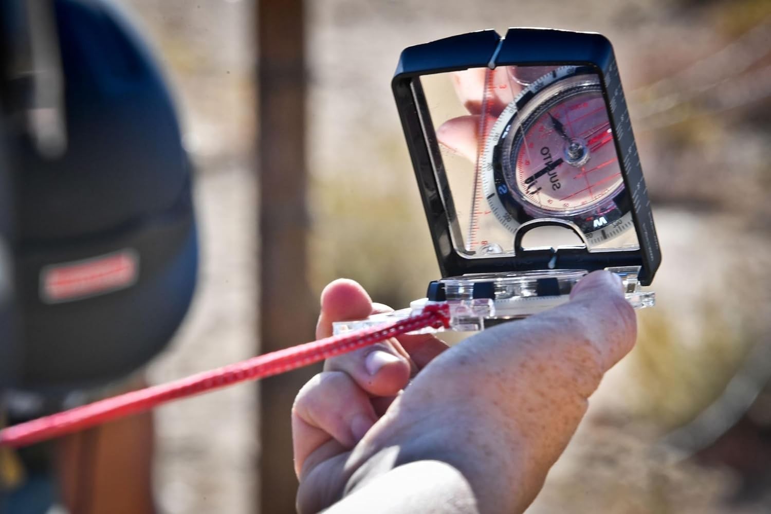 Professional Navigation Compass with Adjustable Liquid Fill & Metric Scales