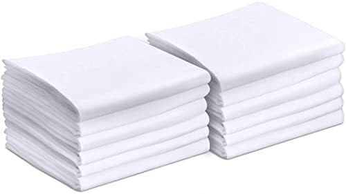 King Pillow Cases - 12 Pack - Envelope Closure - Soft Brushed
