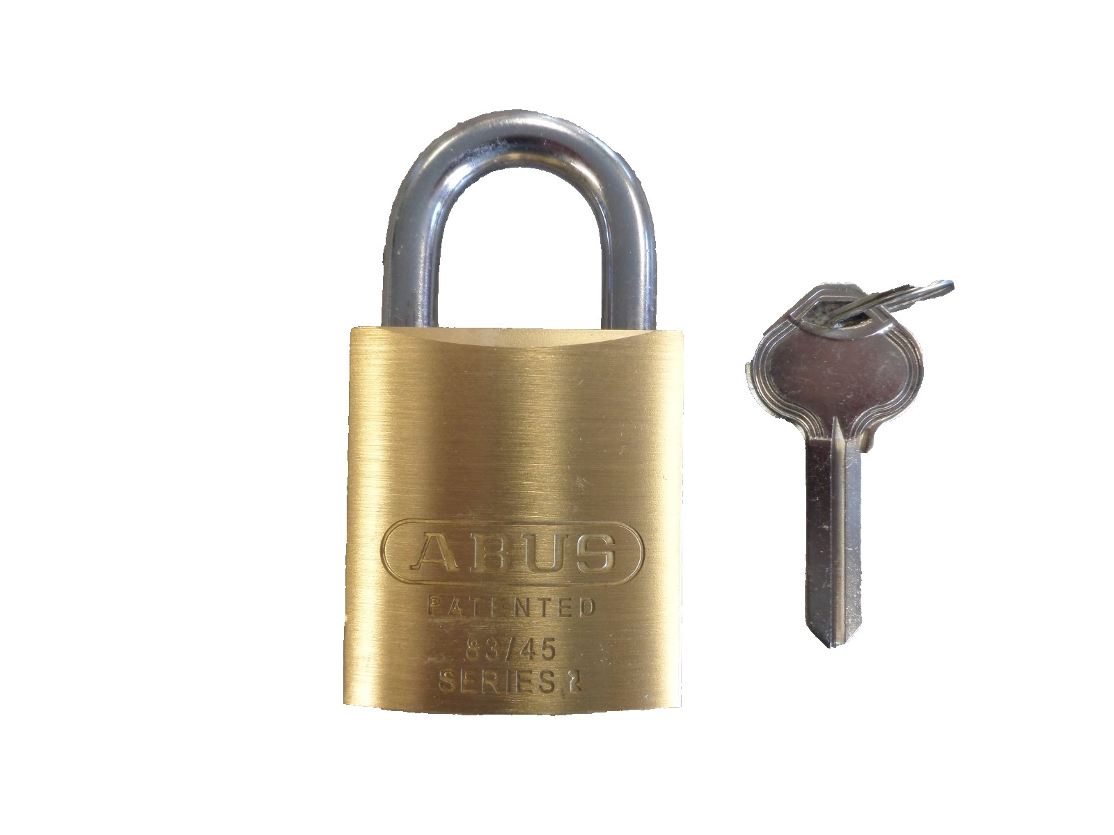 ABUS 83/45-1000 RUSSWIN D1-D4 RU46 KEYWAY REKEYABLE BRASS PADLOCK