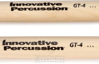 Innovative Percussion GT-4 General Timpani Mallets - Hard - Tapered Handle