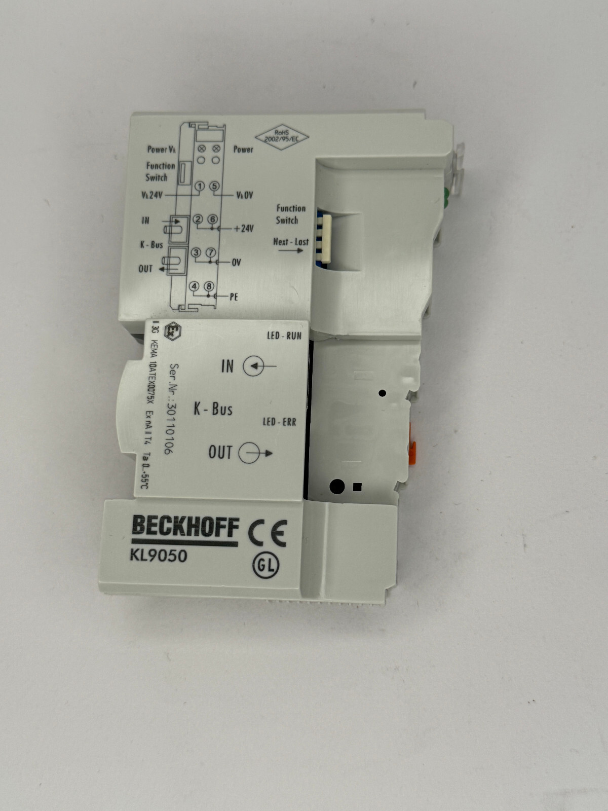 Beckhoff Module KL9050-0000 Bus Terminal