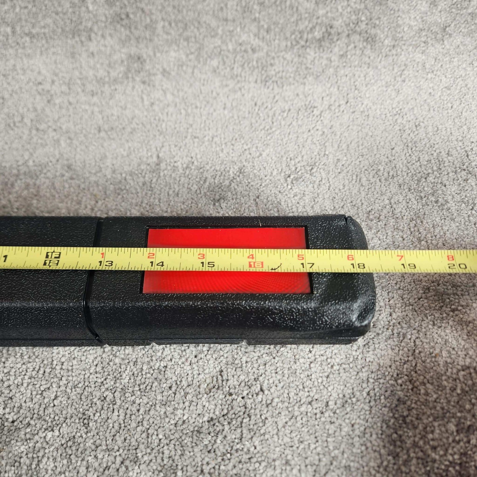 Husky Torque Wrench Silver 1/2 Inch Drive Click Style Tool 18in Case 564394