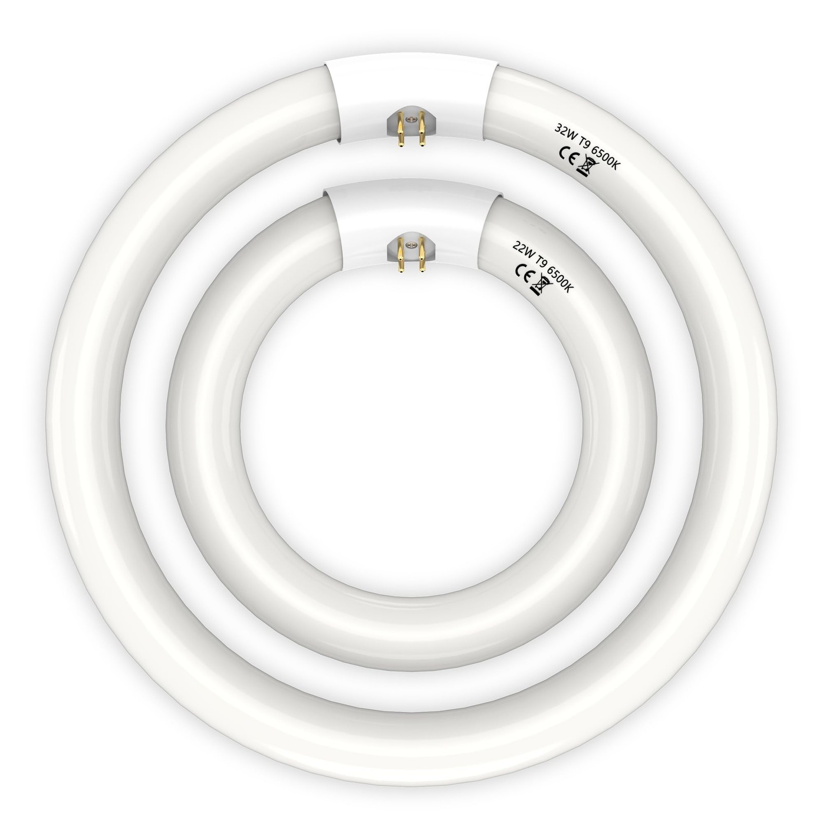 FC8T9 22W and FC12T9 32W Daylight Set 8 Inch T9 22 Watts Circular Light Bulbs