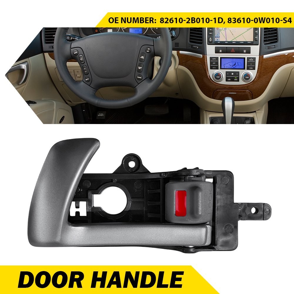 Interior Inner Inside Door Handle For 2007-2012 Hyundai Santa Fe Left Side EOOK