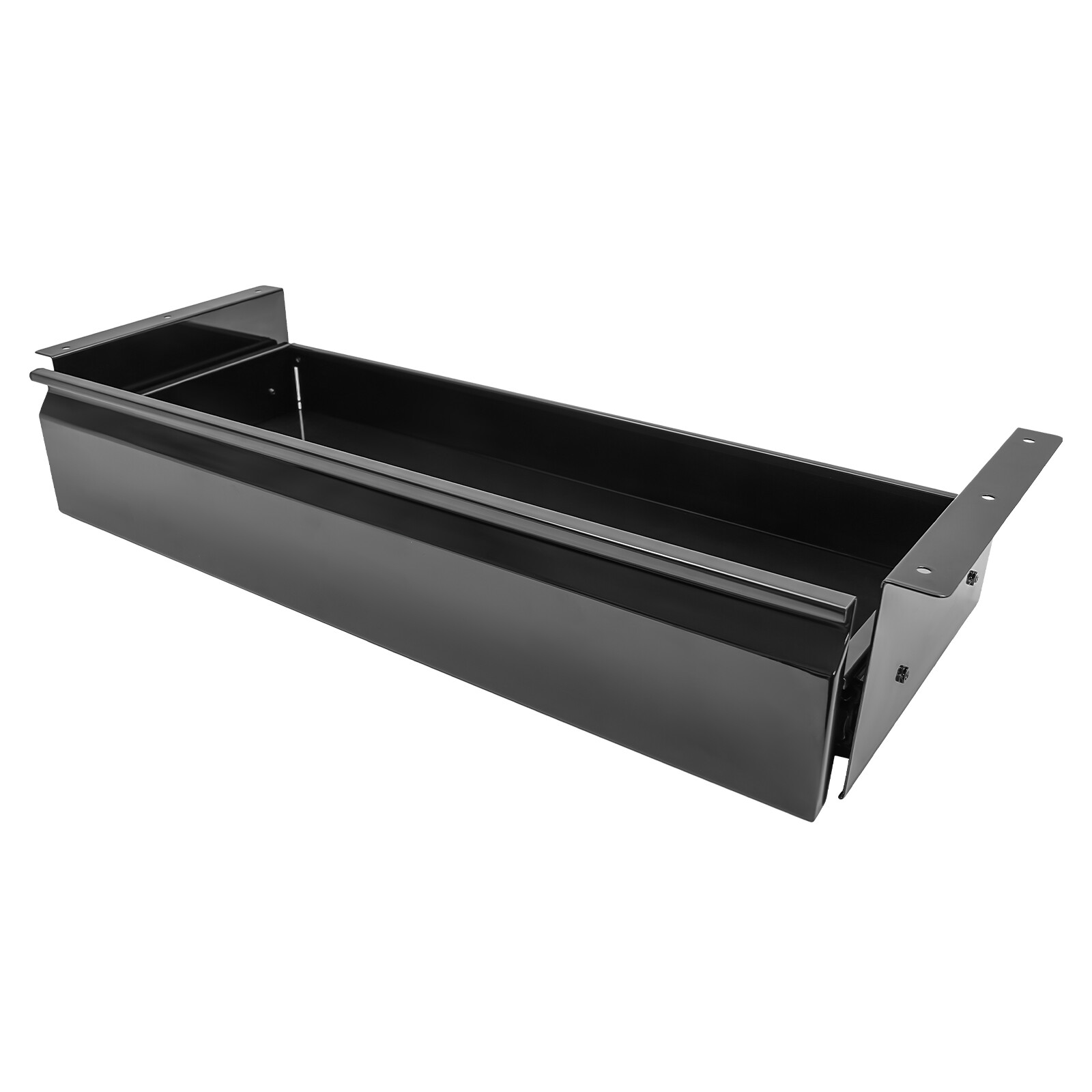 22" Black Space Saver Sliding Under Desk Storage Drawer Pull-out Drawer