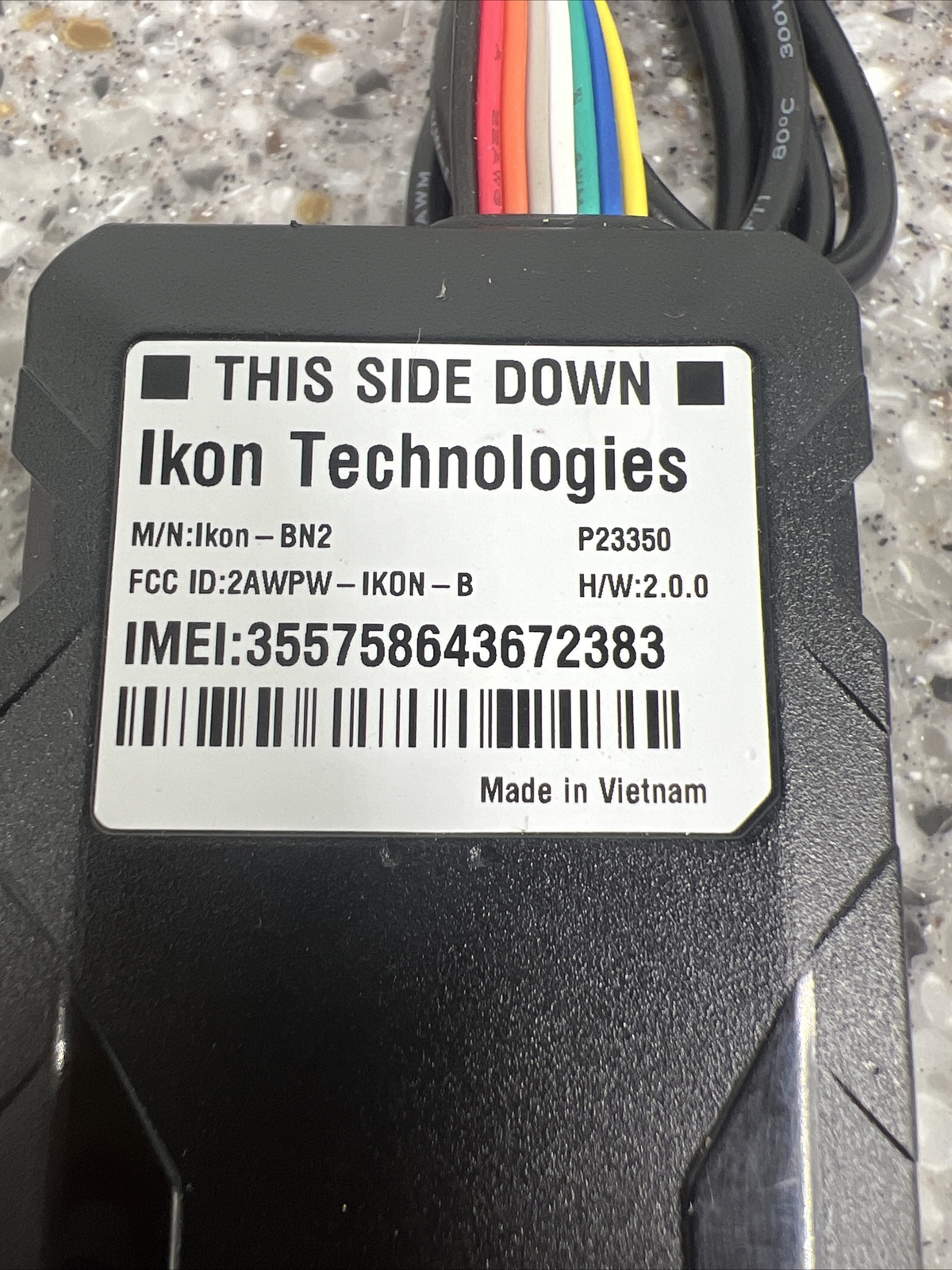 Ikon Technologies GPS Tracker P23350 2AWPW-IKON-B