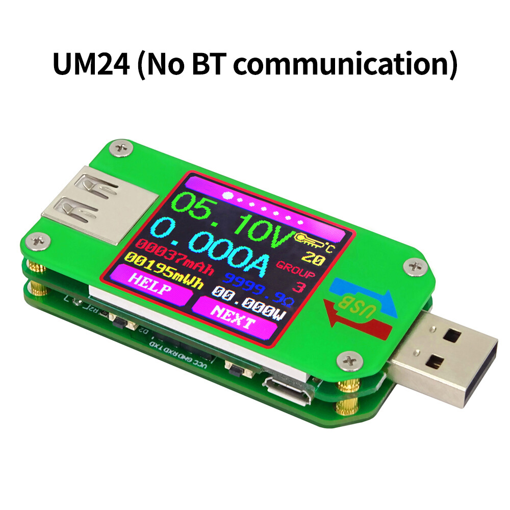 USB Battery Power Tester Digital Multimeter Voltmeter Voltage Current QC2.0/3.0
