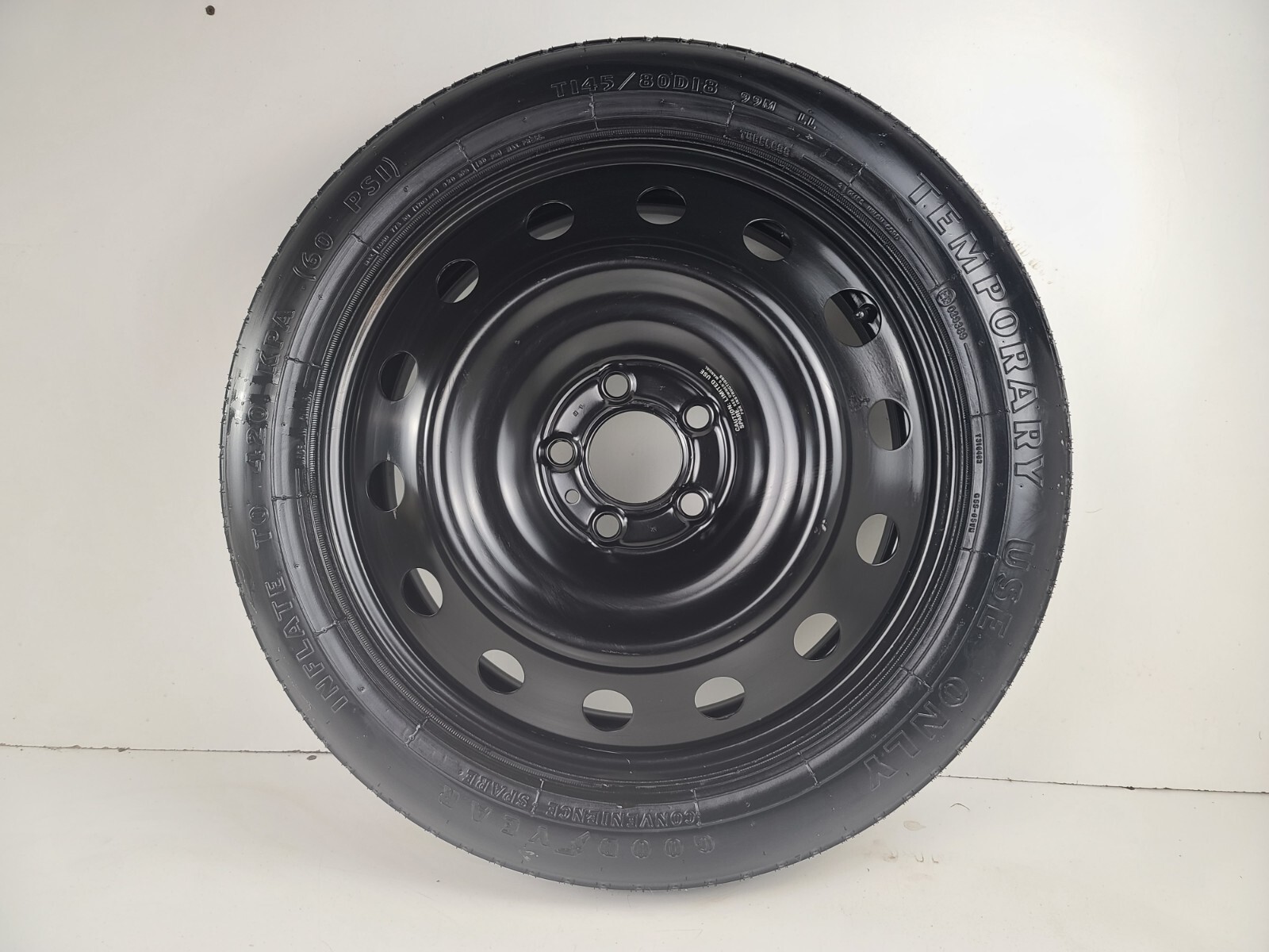 SPARE TIRE 18" FITS 2006-2023 DODGE CHARGER COMPACT DONUT .