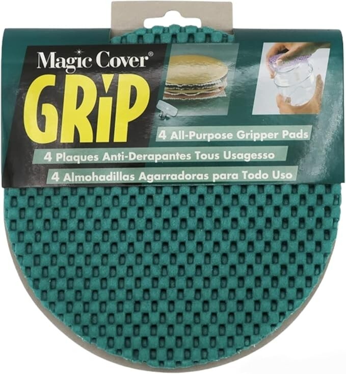 Round Multi-Purpose Jar Gripper Pad Bottle Lid Opener, Medicine Bottles 4 Pcs