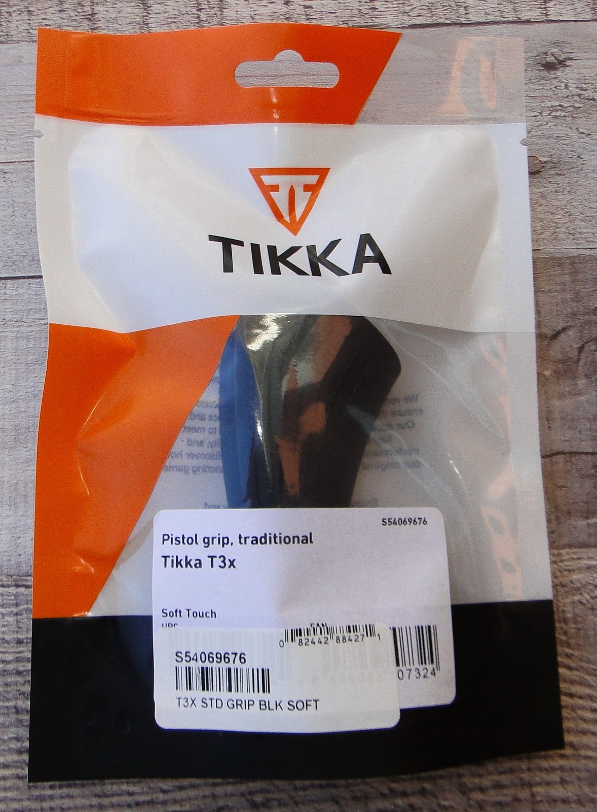 Tikka® Standard Traditional Pistol Grip T3X & T1X MTR Black Soft Touch S54069676