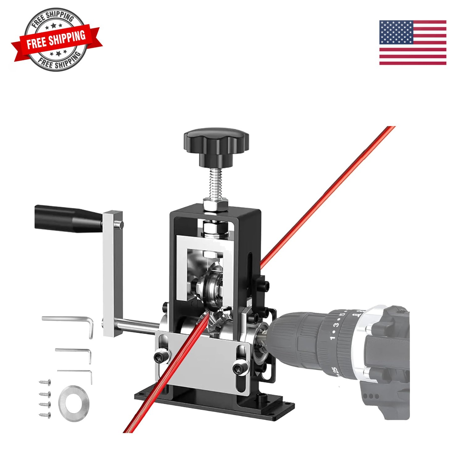 Manual Wire Stripping Machine Gauge Wire 0.06-1 inches,Scrapping Copper Wire ...