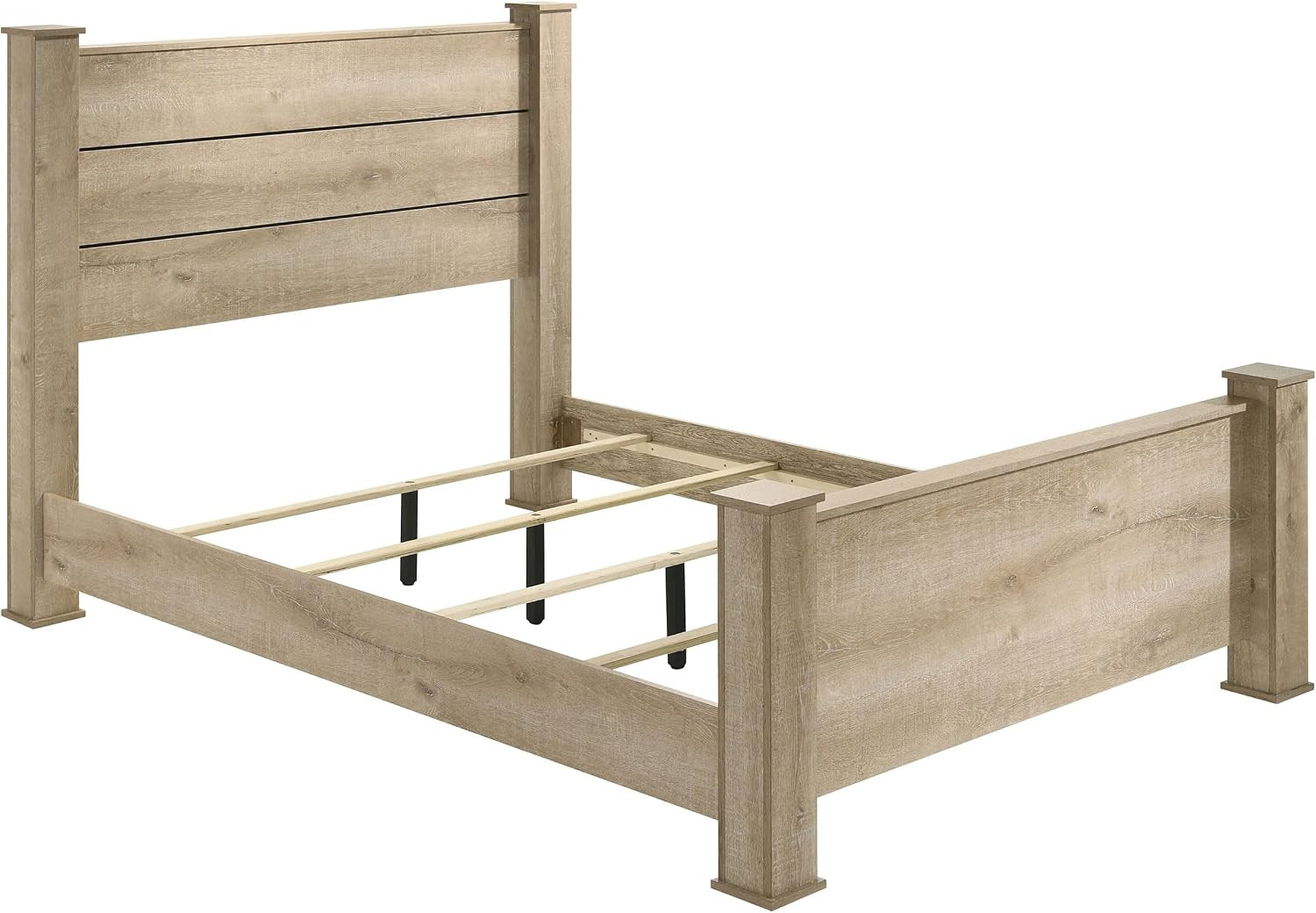 Coaster Home Furnishings - Oakglen - Wood - Queen Panel Bed with Horizontal-Plan
