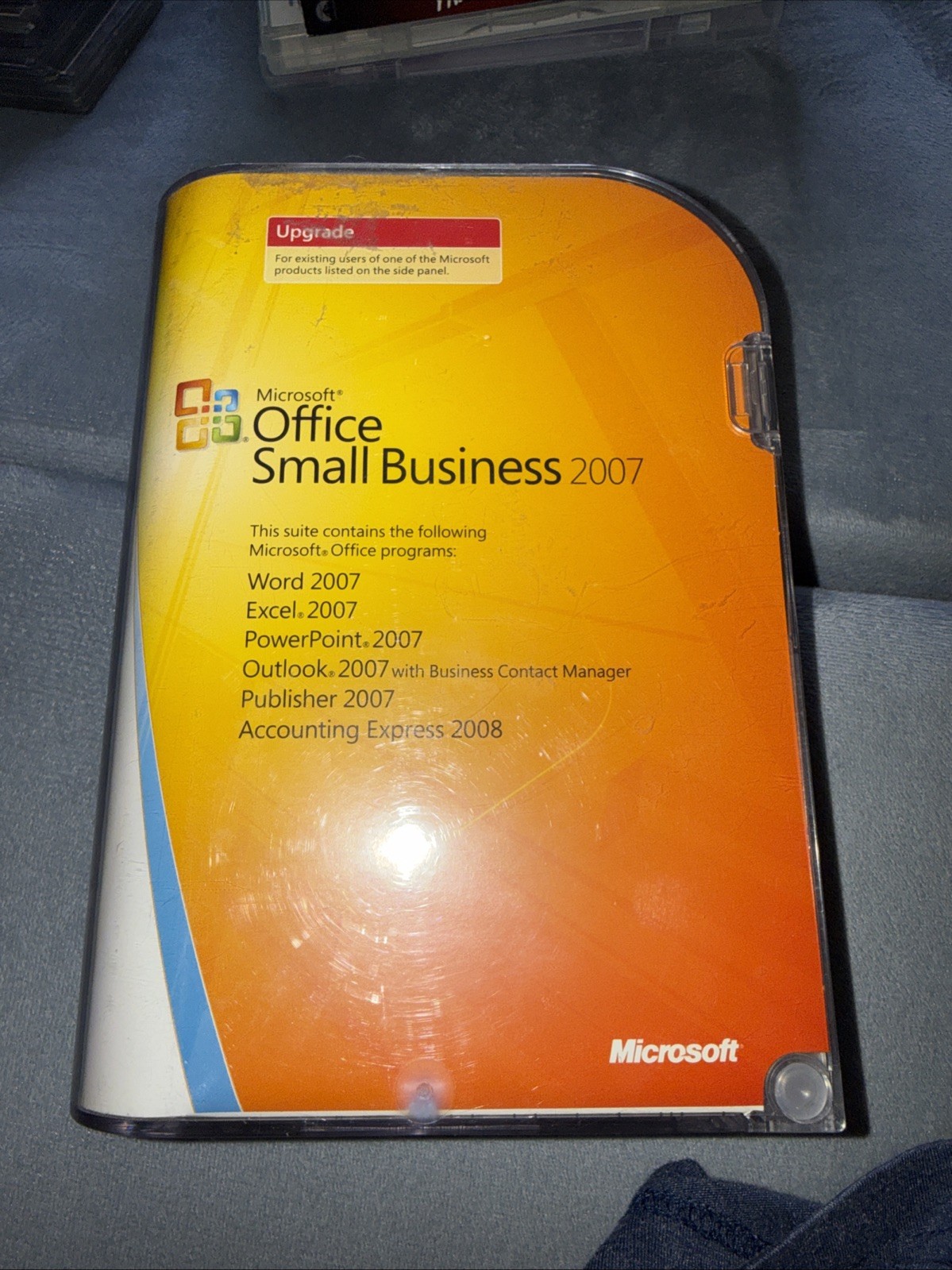 Microsoft Office Small Business 2007 Upgrade w/ Key Word Excel Powerpoint
