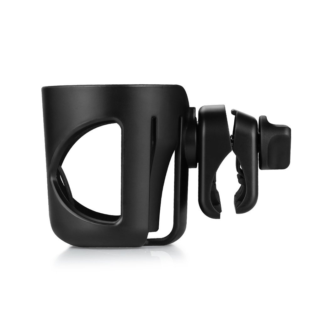 Universal Cup Holder, Stroller Cup Holder, 360° Rotatable Large Caliber Designed