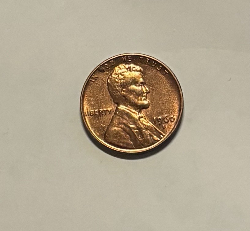 US Coins  1960-D Small Date Lincoln Cent AU