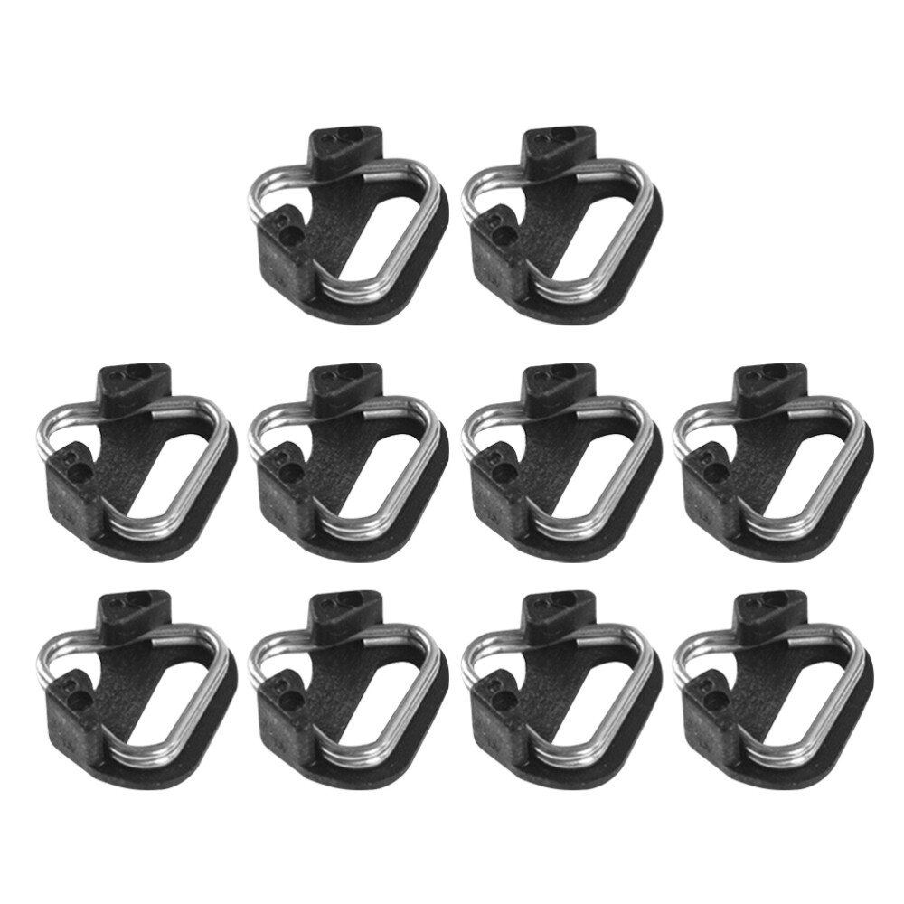 10 Pcs Camera Clip Strap Accessories Triangle Rings Connector Loop Mini
