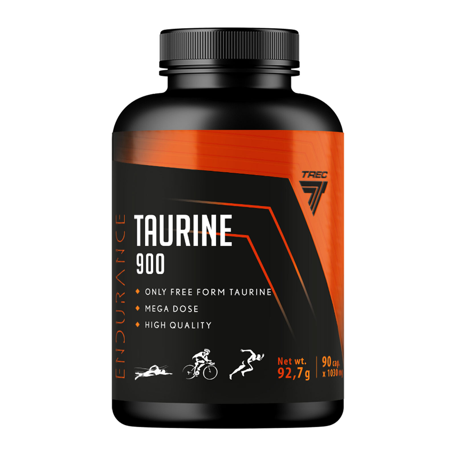 TAURINE 900 – 90–270 Capsules – Focus, Energy, Muscle, Amino Acid – No Caffeine
