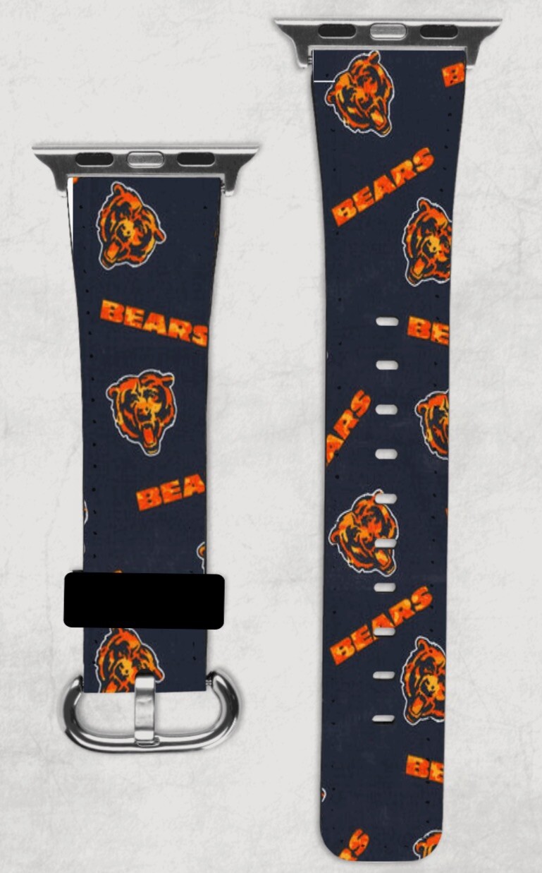 Chicago Bears Apple Watch Band NEW 38/40/41 & 42/44/45 NFL Football
