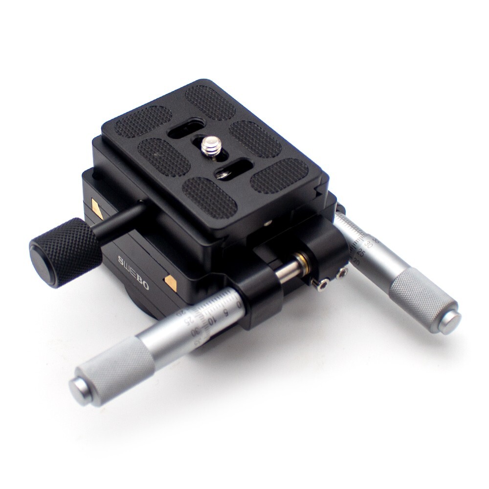 XY Axis Micrometer Fine-tuning Slide Accuracy 0.01MM Macro Displacement Platform