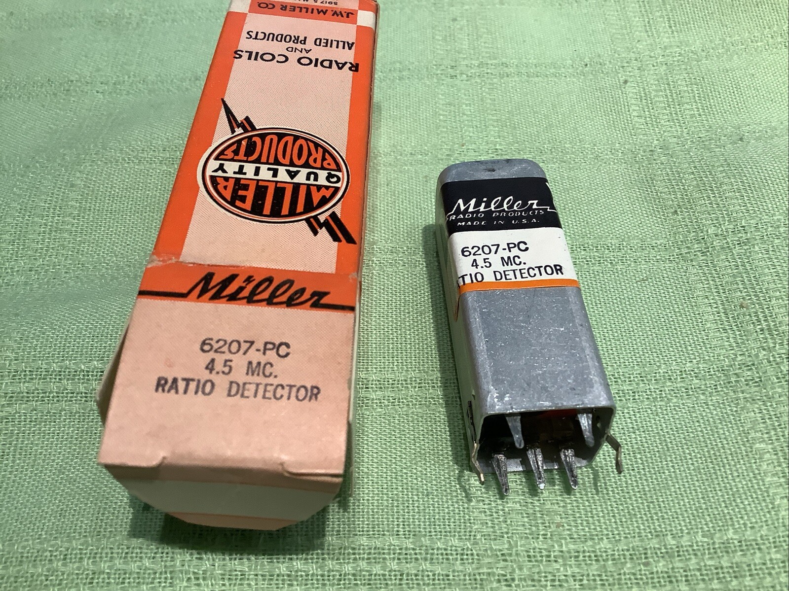 Miller 6207-PC Printed Circuit Ratio Detector 4.5mHz (GE RTD-025)