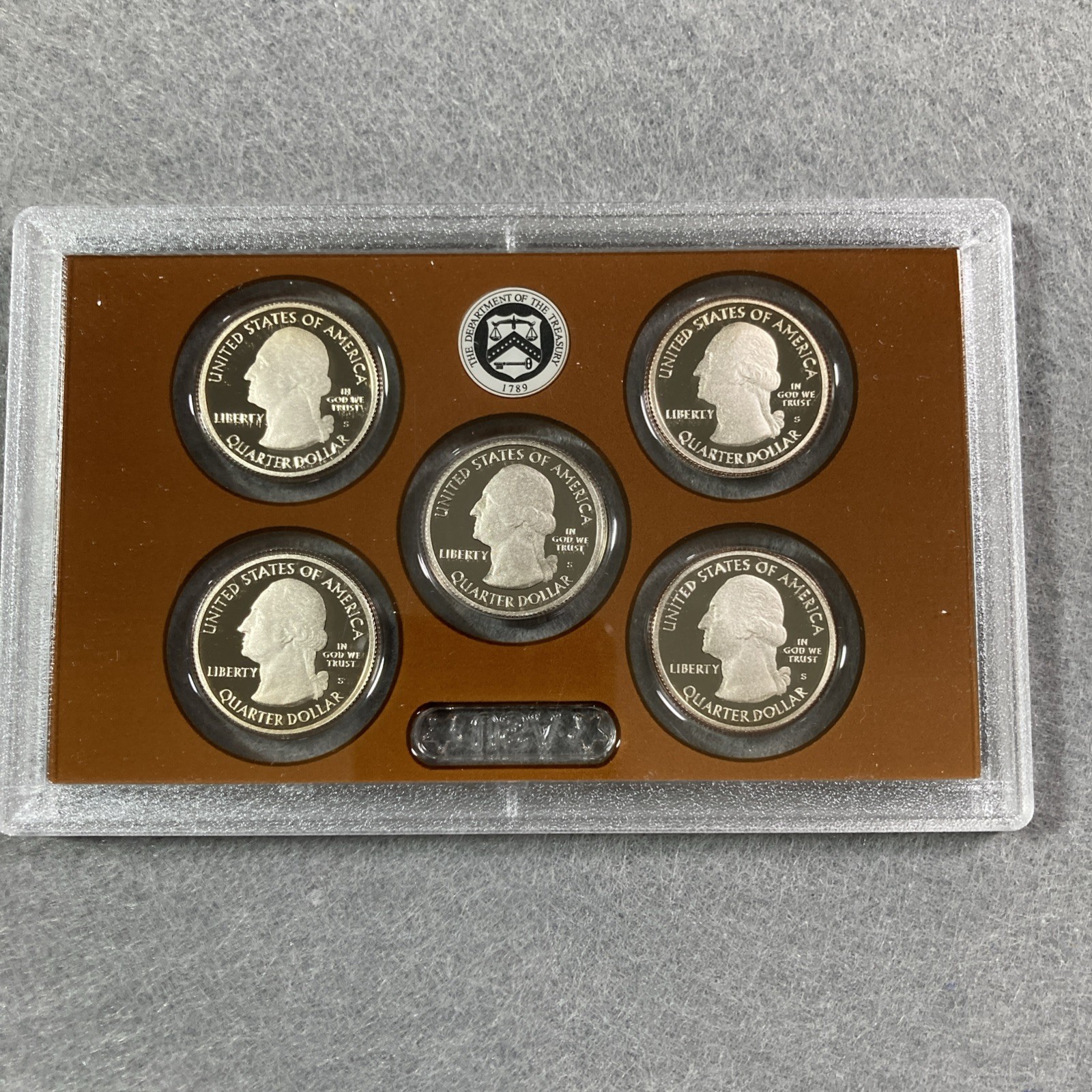 2011 us mint proof set- 14 coin w/ original box & coa