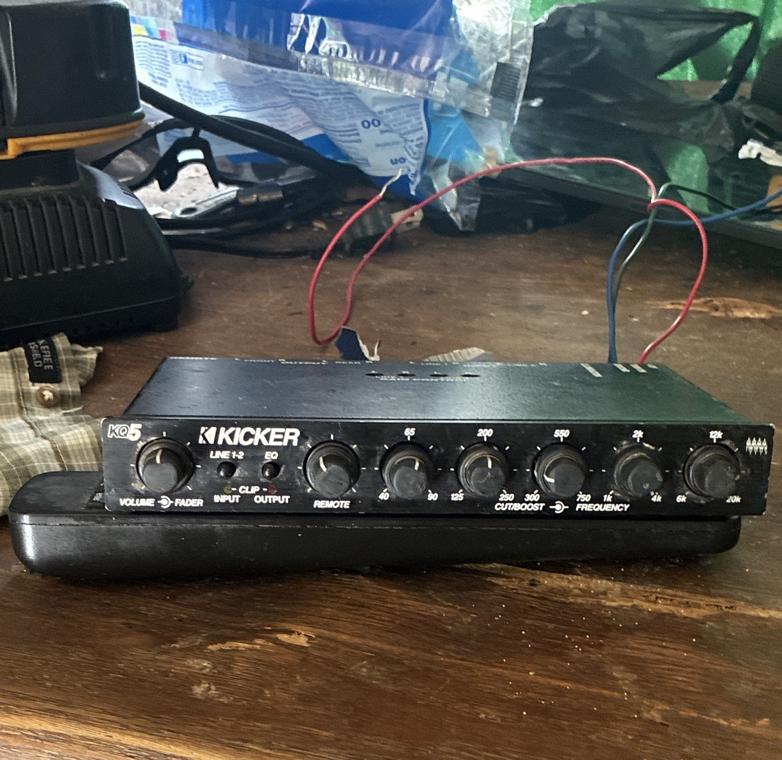 Kicker KQ5 Car Audio Equalizer Line Output Converter Signal Processor
