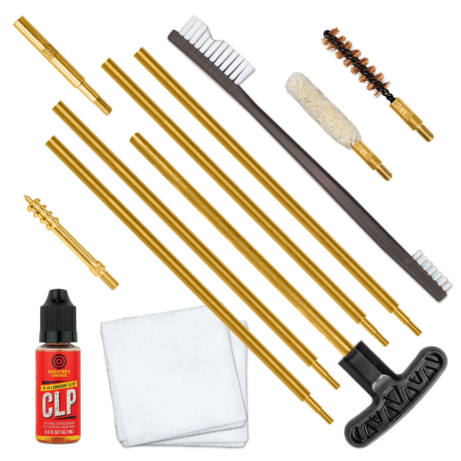 OTIS .30 Caliber Firearm Cleaning Kit with Brushes & Patches (FG-SRS-30): NEW