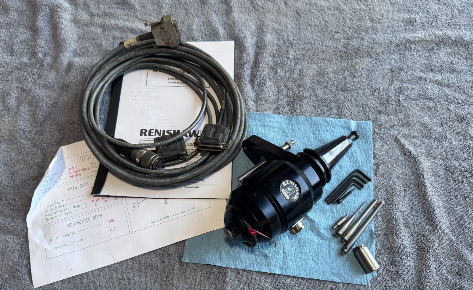 Renishaw SP2-1 Scanning Probe Kit with Cable and Attachments