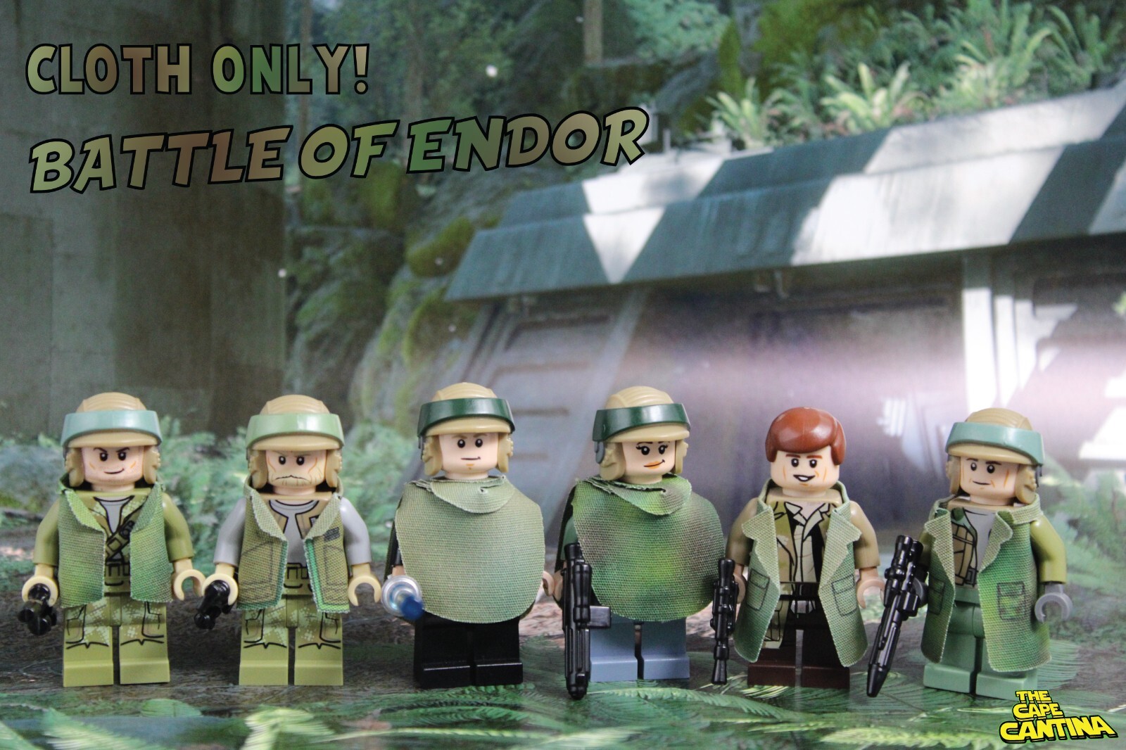 Star Wars Battle of Endor Clone Wars Custom Cloth Cape for LEGO YOU CHOOSE NEW